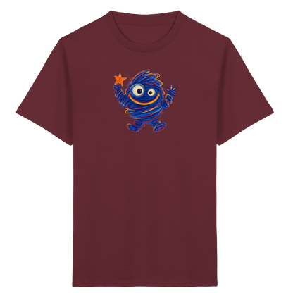 Kuschelsturm Kritzelmonster Shirt - Kinder Bio T-Shirt Vorderseite