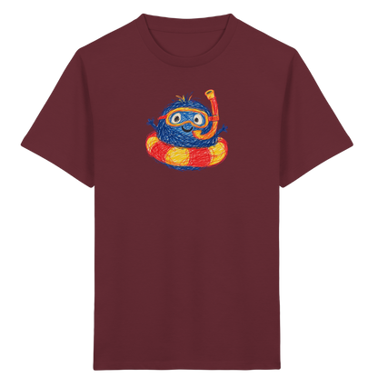 Schnorchelmumpf im Schwimmring - Kinder Bio T-Shirt