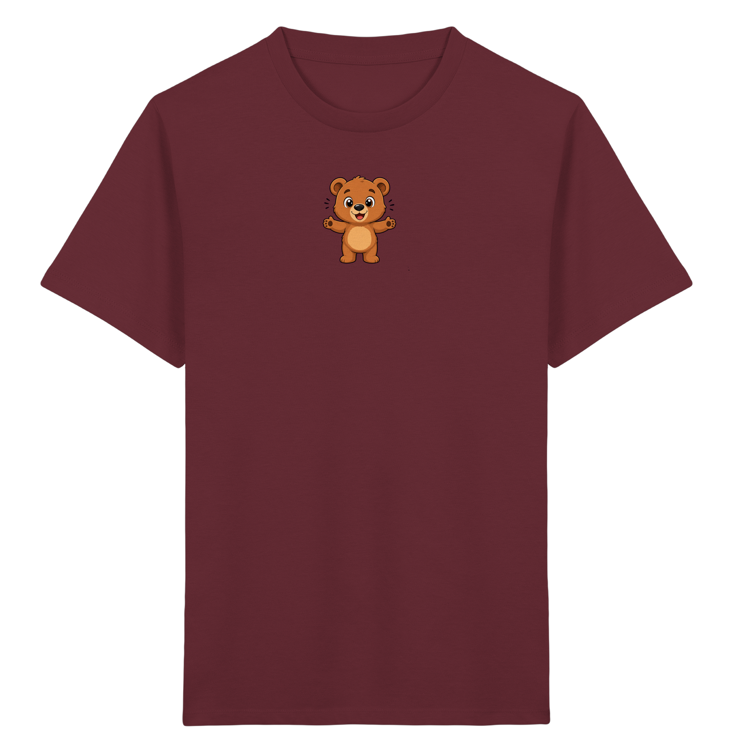 Bären-Umarmung: Fröhliches Kinder-T-Shirt - Kinder Bio T-Shirt Vorderseite