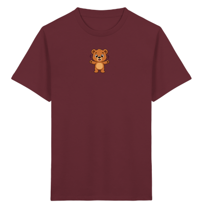 Bären-Umarmung: Fröhliches Kinder-T-Shirt - Kinder Bio T-Shirt Vorderseite