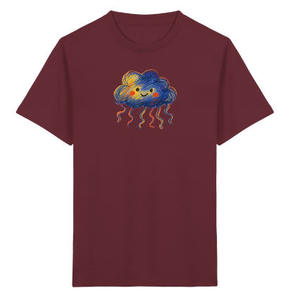 Wolkenflauschi Kinder T-Shirt - Kinder Bio T-Shirt Vorderseite