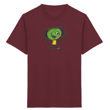 Kritzelkopf mit Ringellocken - Kinder Bio T-Shirt