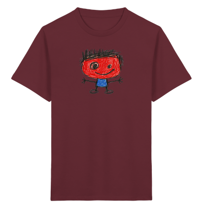 Kritzelkopf mit Bürstenhaar - Kinder Bio T-Shirt