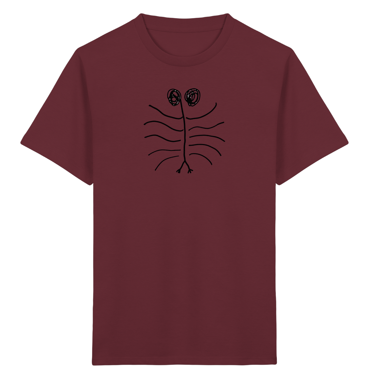 Flügelrippen Figur für Kinder - Kinder Bio T-Shirt