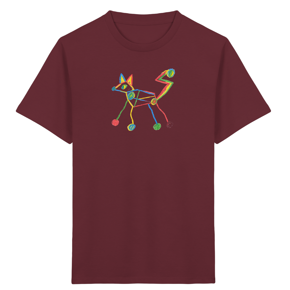 Farbpunkt-Fuchs Kinder Shirt - Kinder Bio T-Shirt