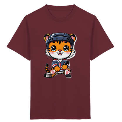 Eishockey Tiger: Cooles Kinder T-Shirt