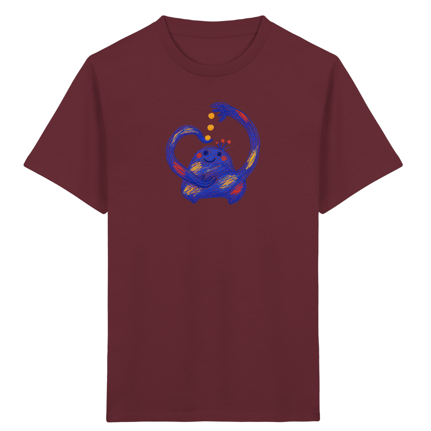 Funkelfänger Monster Kinder T-Shirt - Kinder Bio T-Shirt Vorderseite
