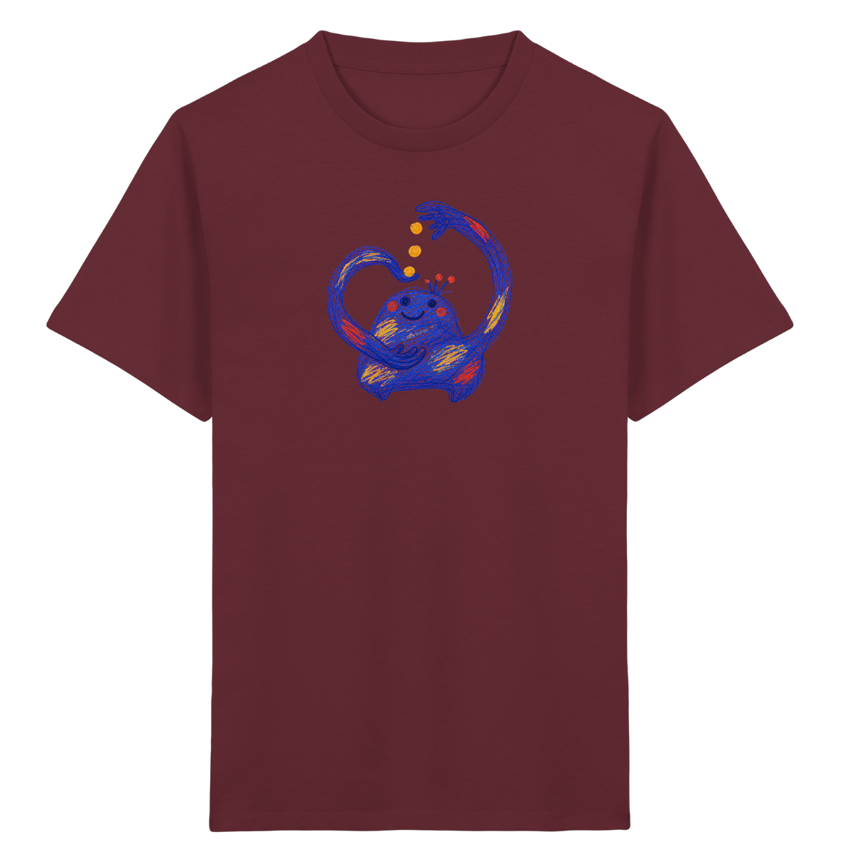 Funkelfänger Monster Kinder T-Shirt - Kinder Bio T-Shirt Vorderseite