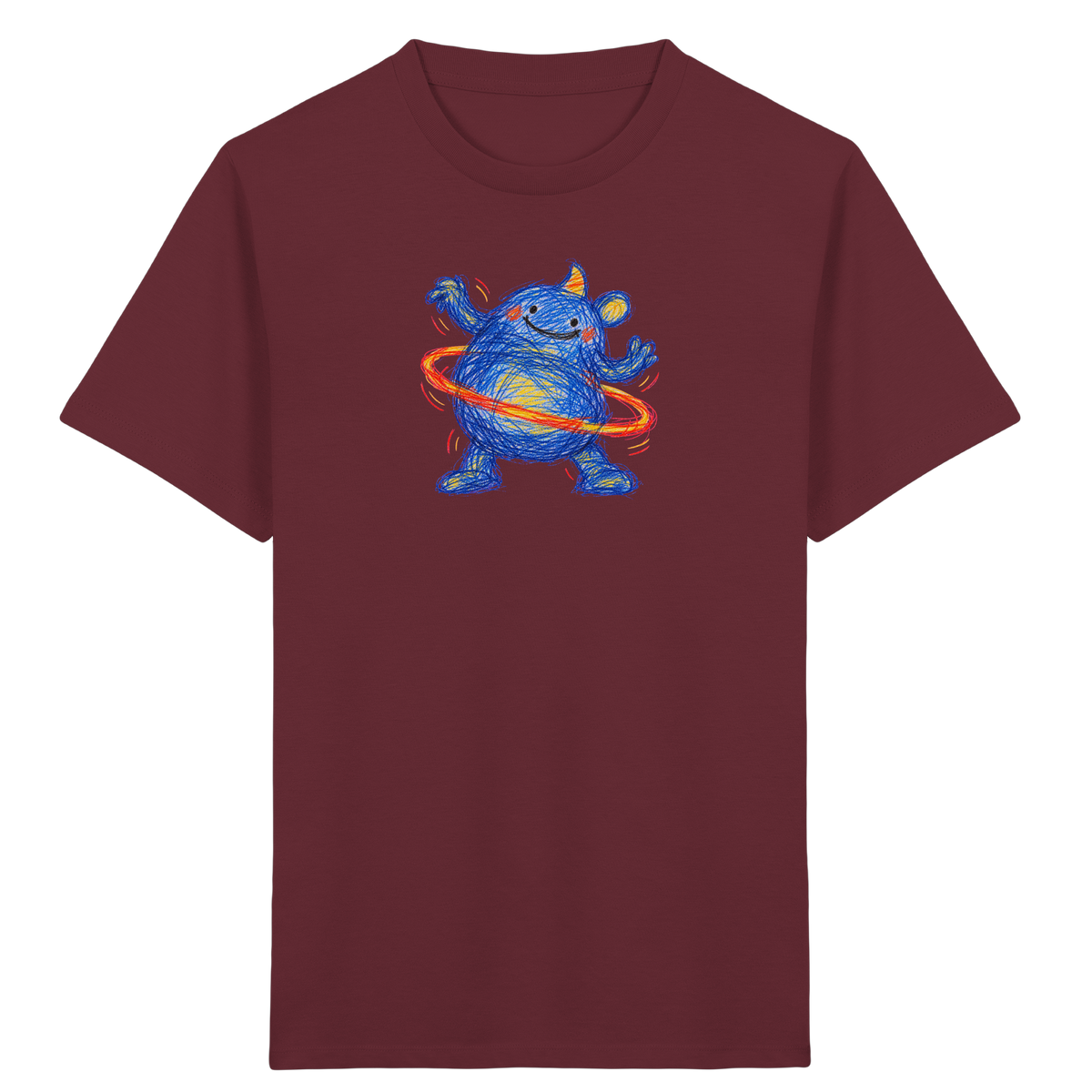 Reifenwirbler Kritzelmonster Shirt - Kinder Bio T-Shirt