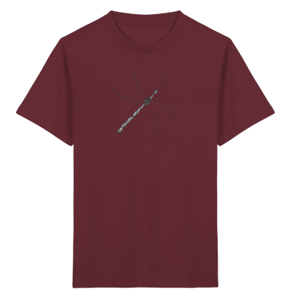 Stabheuschrecke von oben - Kinder Bio T-Shirt
