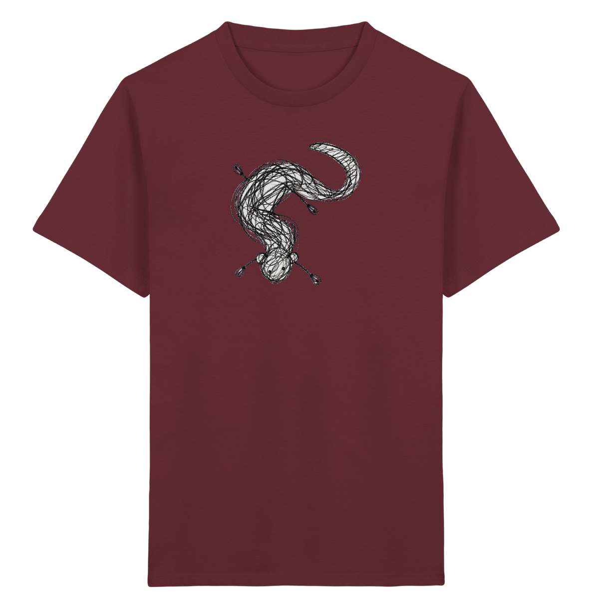Frettchen von oben Kinder-Shirt - Kinder Bio T-Shirt