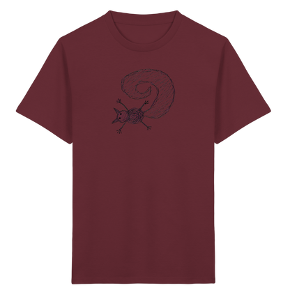 Eichhörnchen von oben Shirt - Kinder Bio T-Shirt