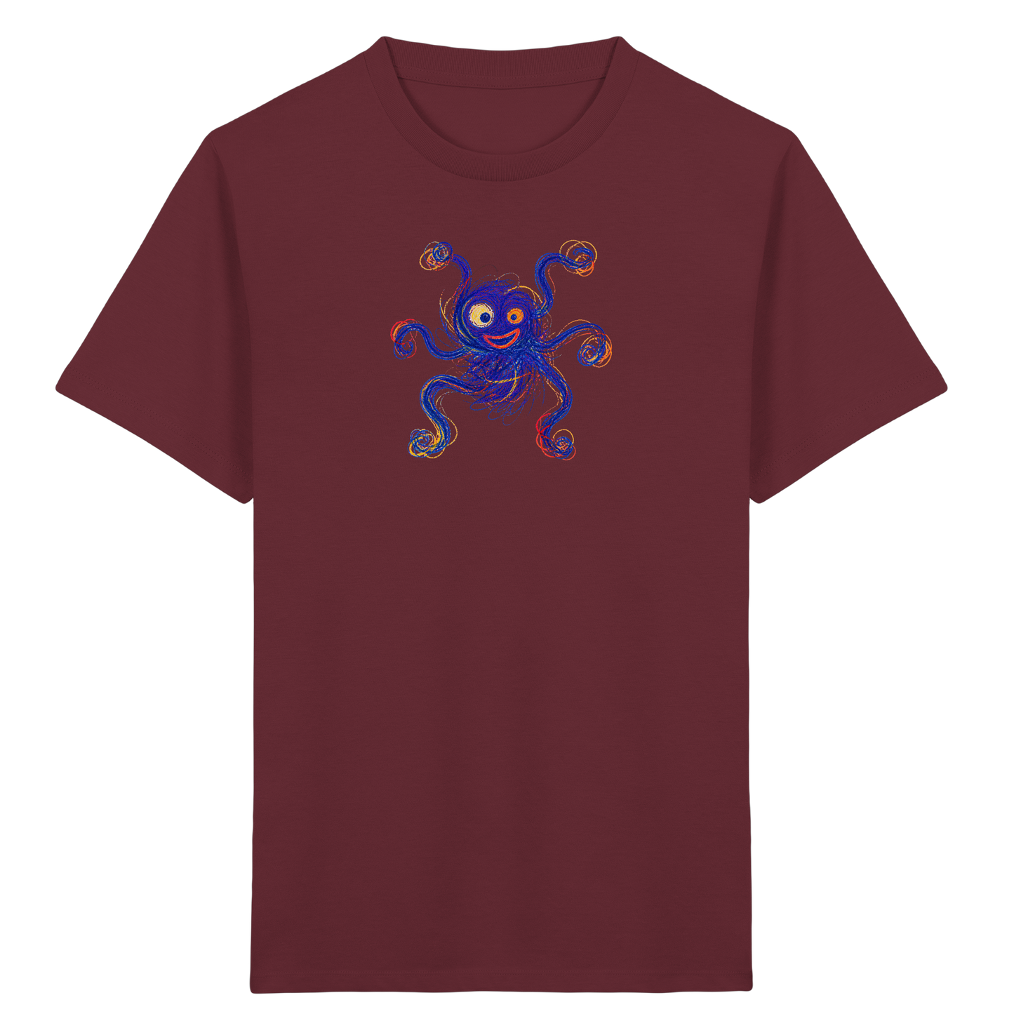 Kicherkrake Kinder T-Shirt - Kinder Bio T-Shirt Vorderseite