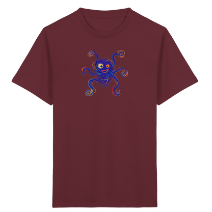 Kicherkrake Kinder T-Shirt - Kinder Bio T-Shirt Vorderseite