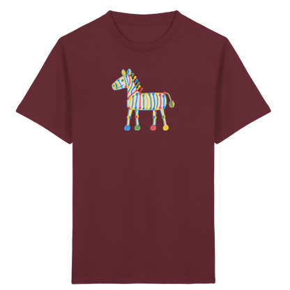 Farbpunkt Zebra für Kinder - Kinder Bio T-Shirt