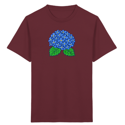 Kritzel Hortensie Kinder Shirt - Kinder Bio T-Shirt