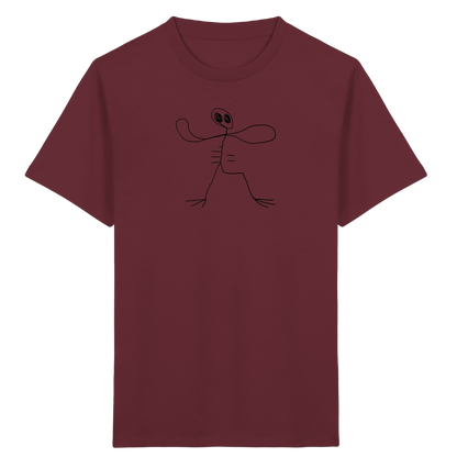 Tropfenkopf mit Stelzenbeinen - Kinder Bio T-Shirt