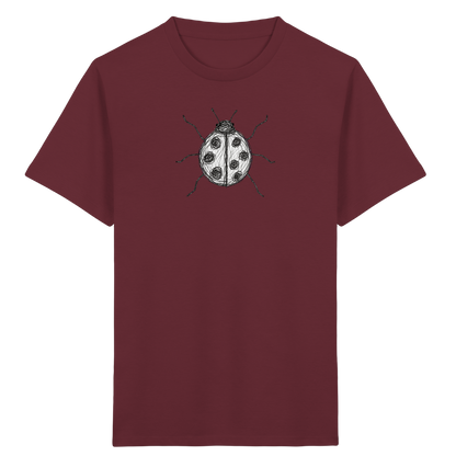 Marienkäfer von oben - Kinder Bio T-Shirt