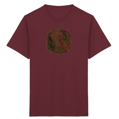 Wildes Kreide Knäuel Natur T-Shirt - Kinder Bio T-Shirt Vorderseite