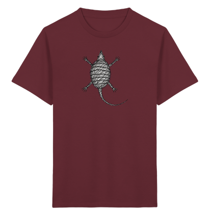 Gürteltier von oben - Kinder Bio T-Shirt