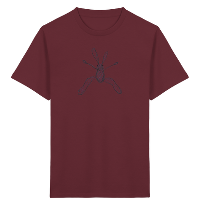 Hase von oben - Kinder Bio T-Shirt