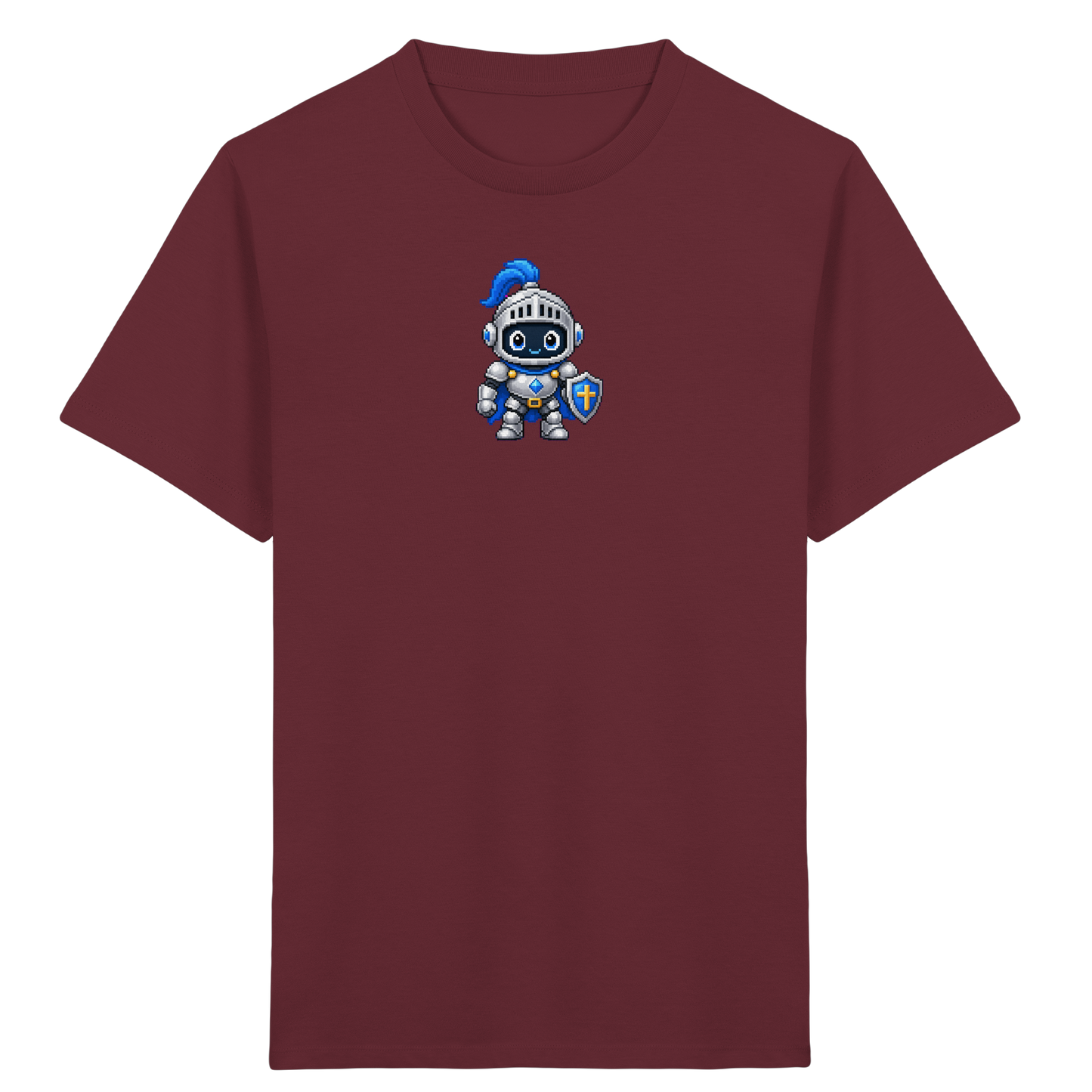 Pixel Ritter T-Shirt: Held im Spiel - Kinder T-Shirt