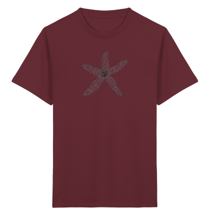 Seestern von oben Kinder T-Shirt - Kinder Bio T-Shirt