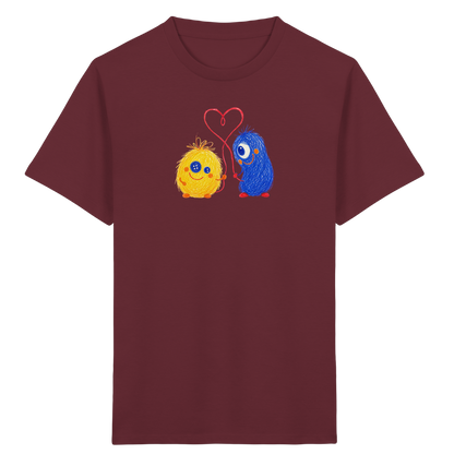 Freundschaftsfaden Monster T-Shirt - Kinder Bio T-Shirt Vorderseite