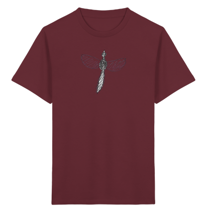Fasan von oben gezeichnet - Kinder Bio T-Shirt