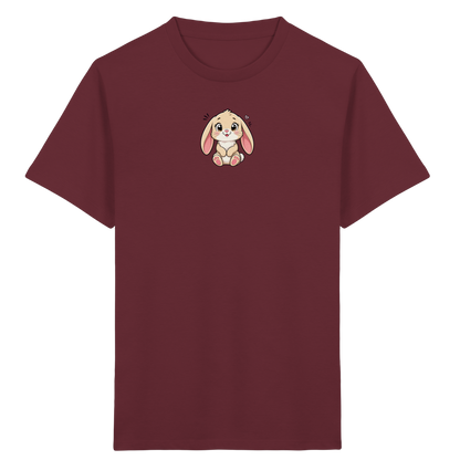 Niedliches Häschen T-Shirt: Freundliche Pfoten - Kinder Bio T-Shirt Vorderseite