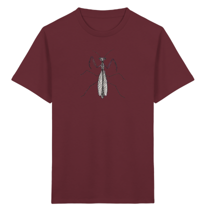 Gottesanbeterin von oben - Kinder Bio T-Shirt