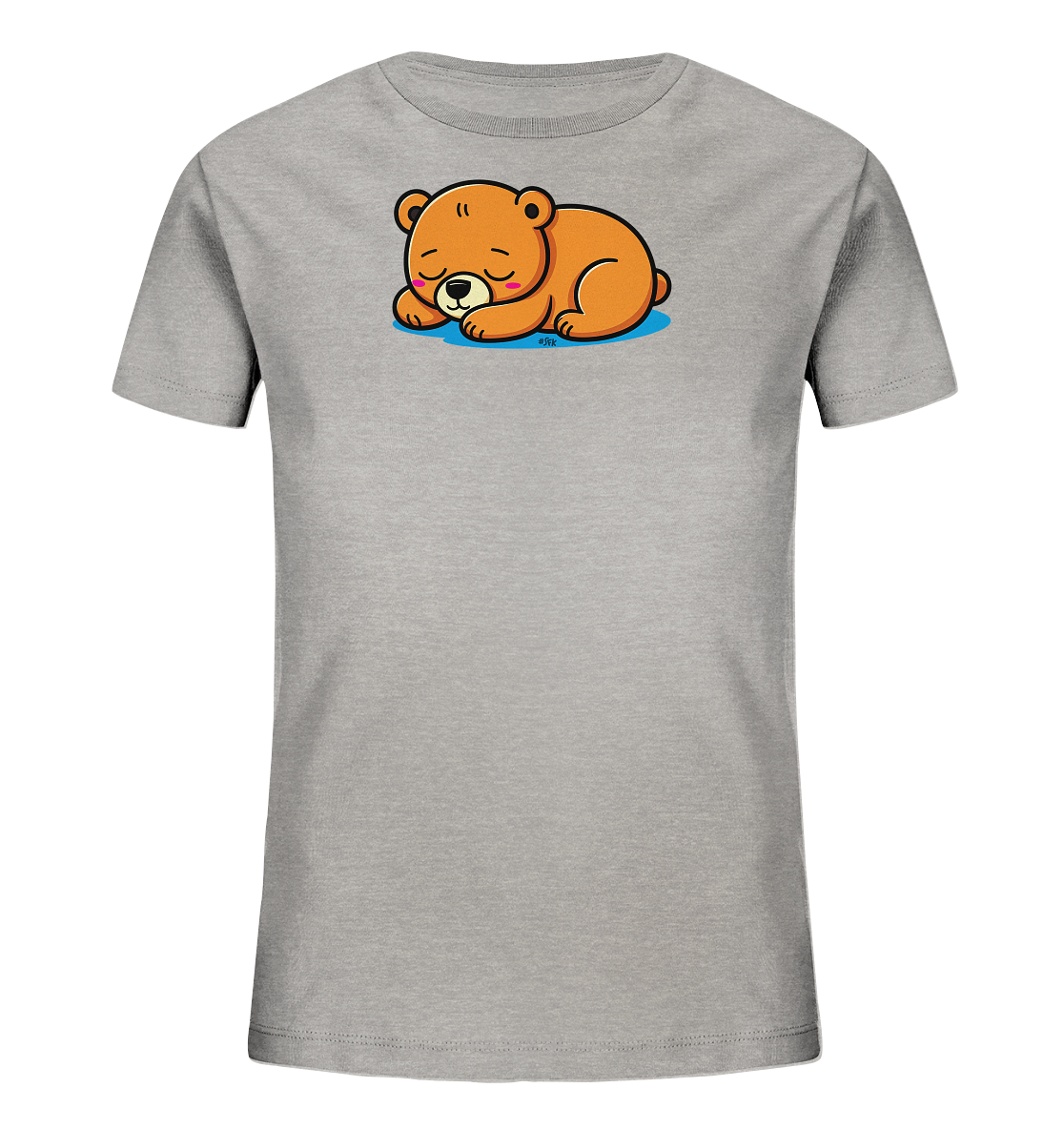 Kinder T-Shirt – Süßer kleiner Bär schläft friedlich