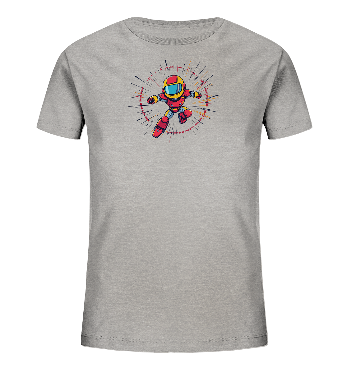 Kinder T-Shirt – Super Roboter im Energieschub