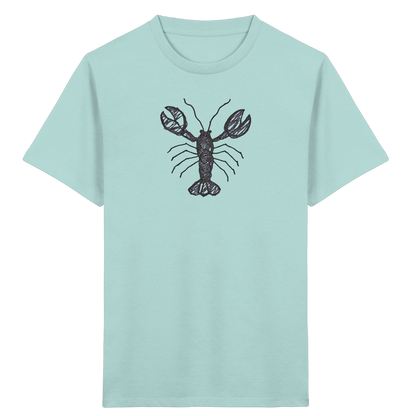 Hummer von oben gezeichnet - Kinder Bio T-Shirt