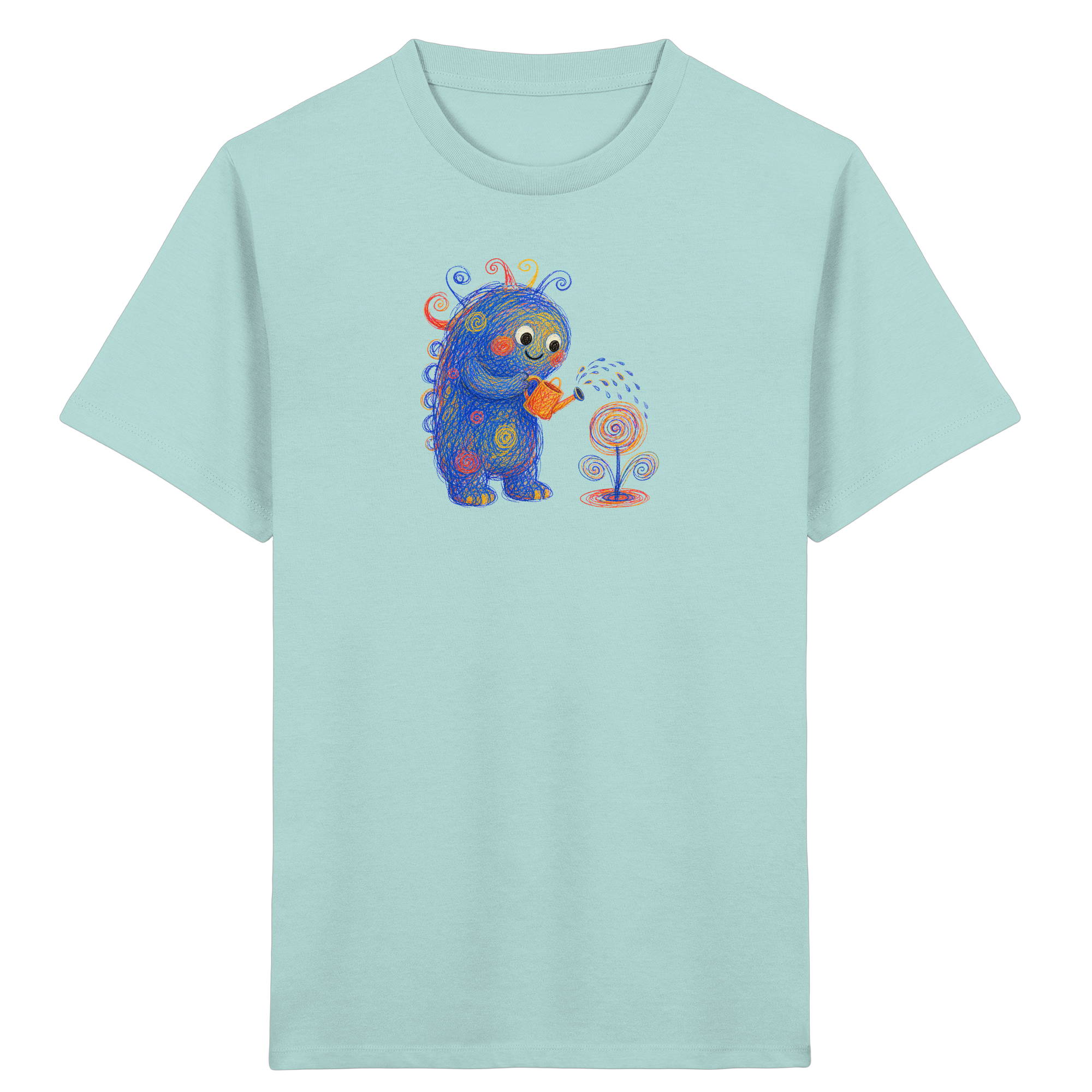 Kinder T-Shirt – Kringelblume-Monster