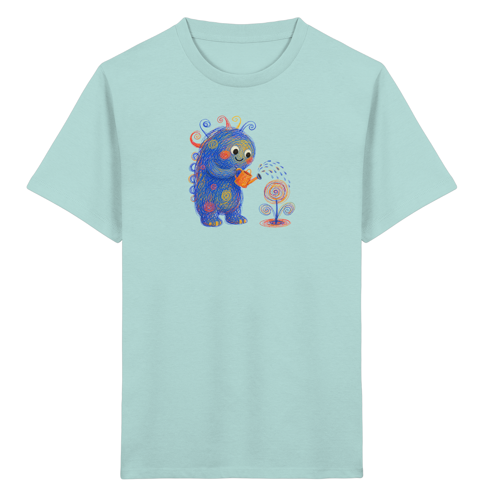 Kringelblume Monster Kinder T-Shirt - Kinder Bio T-Shirt