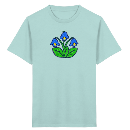 Kritzel Glockenblume Kinder Shirt - Kinder Bio T-Shirt
