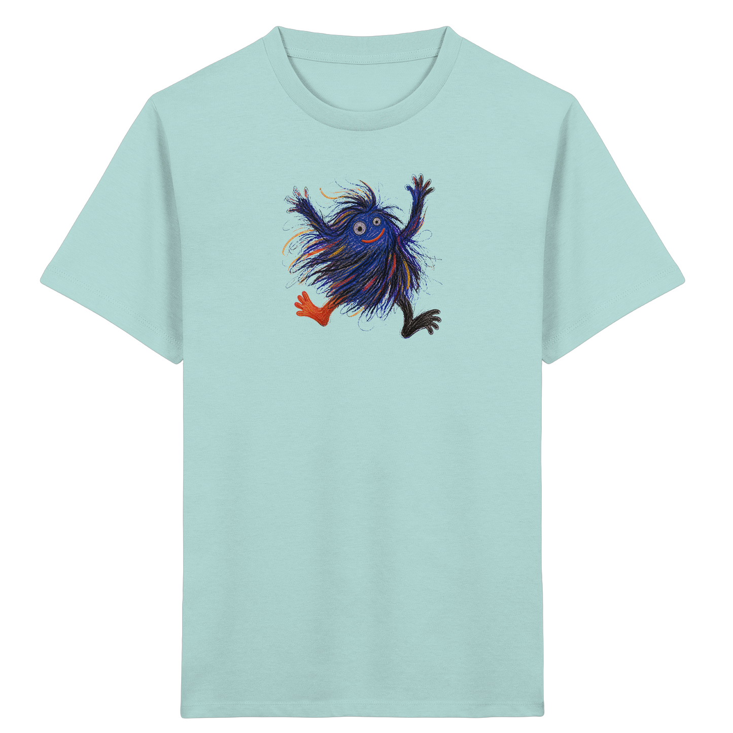 Wackelwuschel tanzt fröhlich - Kinder Bio T-Shirt