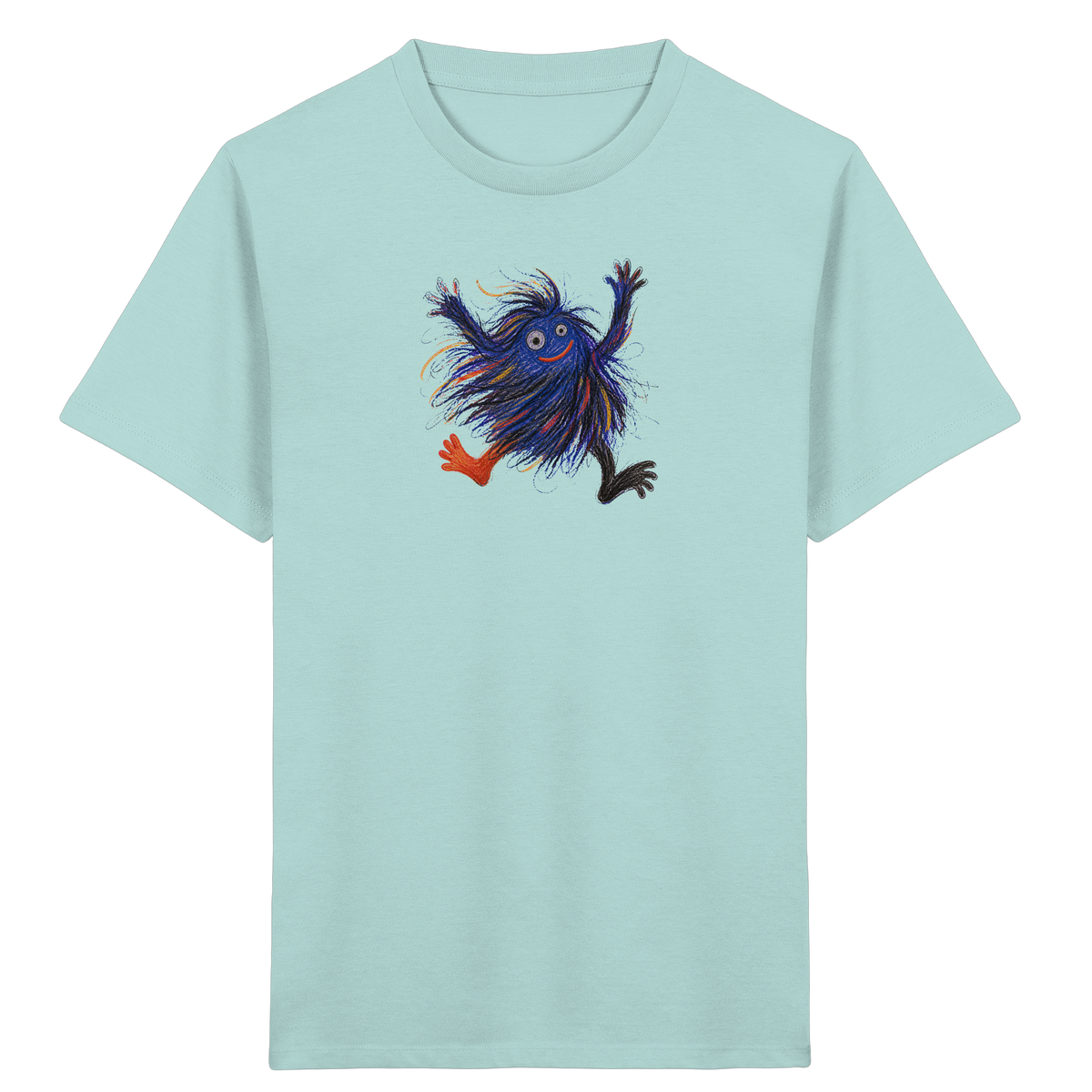 Wackelwuschel tanzt fröhlich - Kinder Bio T-Shirt
