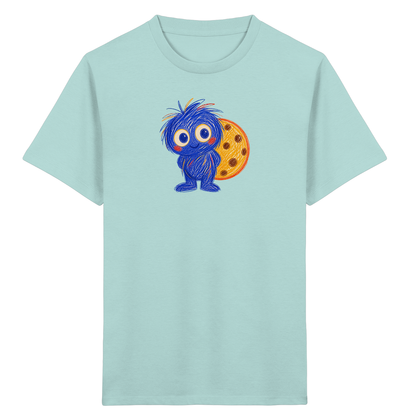 Keksverstecker Monster Kinder Shirt - Kinder Bio T-Shirt