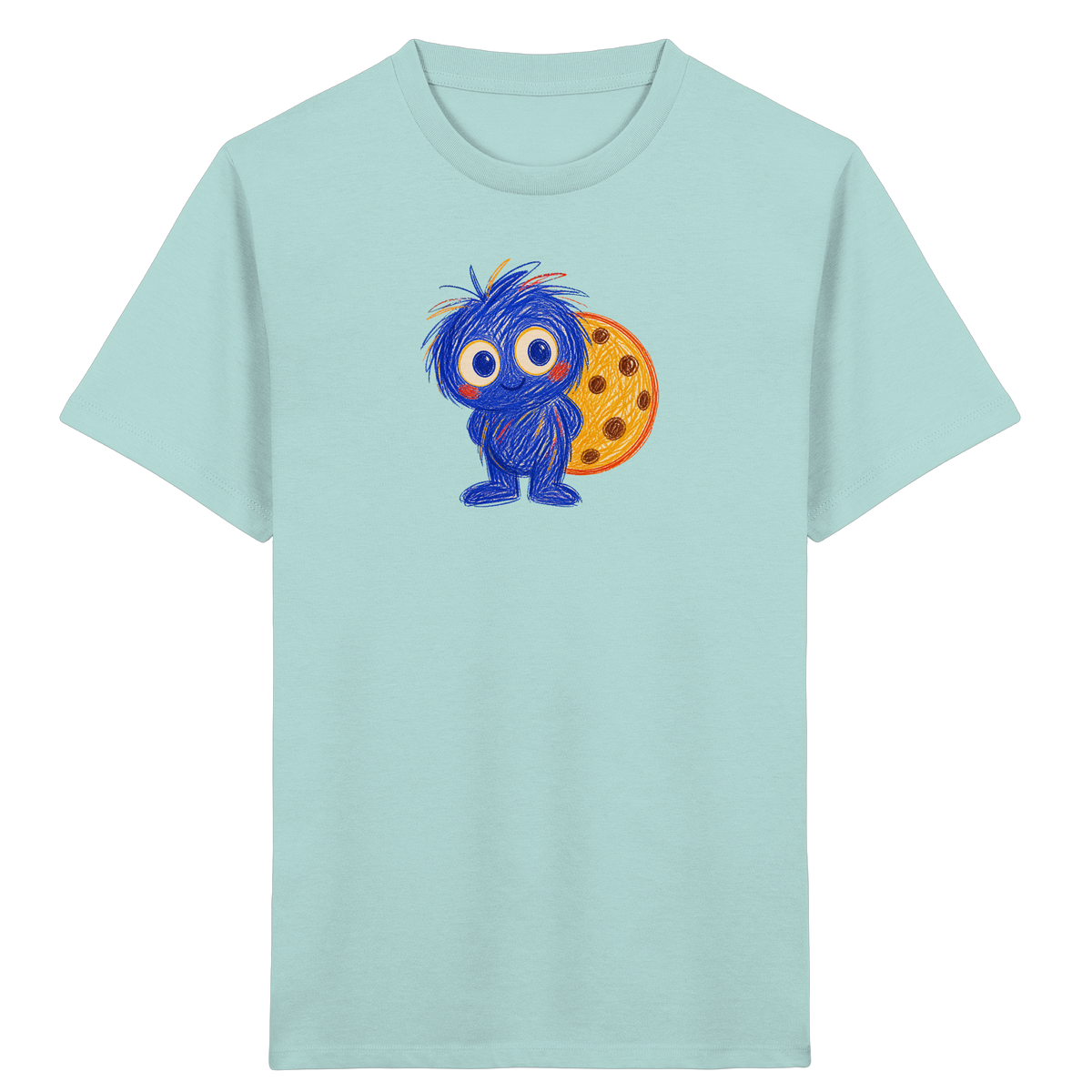 Keksverstecker Monster Kinder Shirt - Kinder Bio T-Shirt