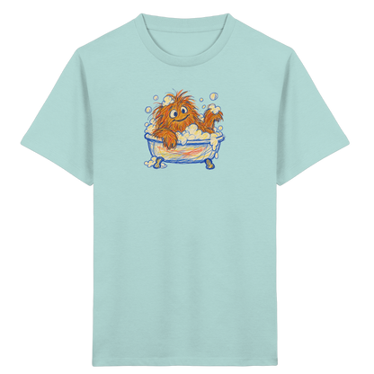 Badewannenzottel im Schaumbad - Kinder Bio T-Shirt