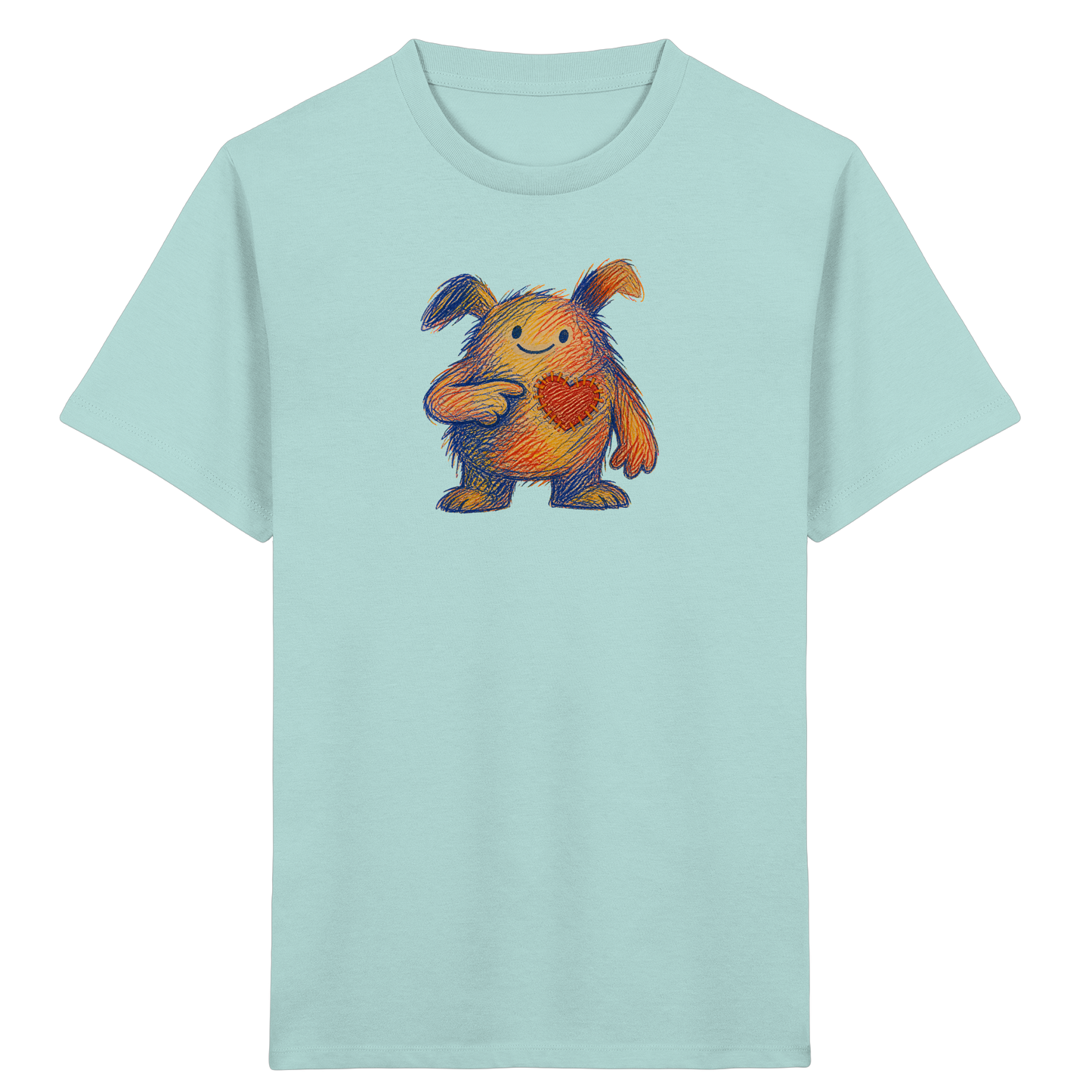 Flickenfreund Monster Kinder Shirt - Kinder Bio T-Shirt