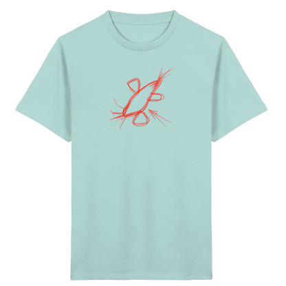 Kupferne Wackelrakete für Kinder - Kinder Bio T-Shirt