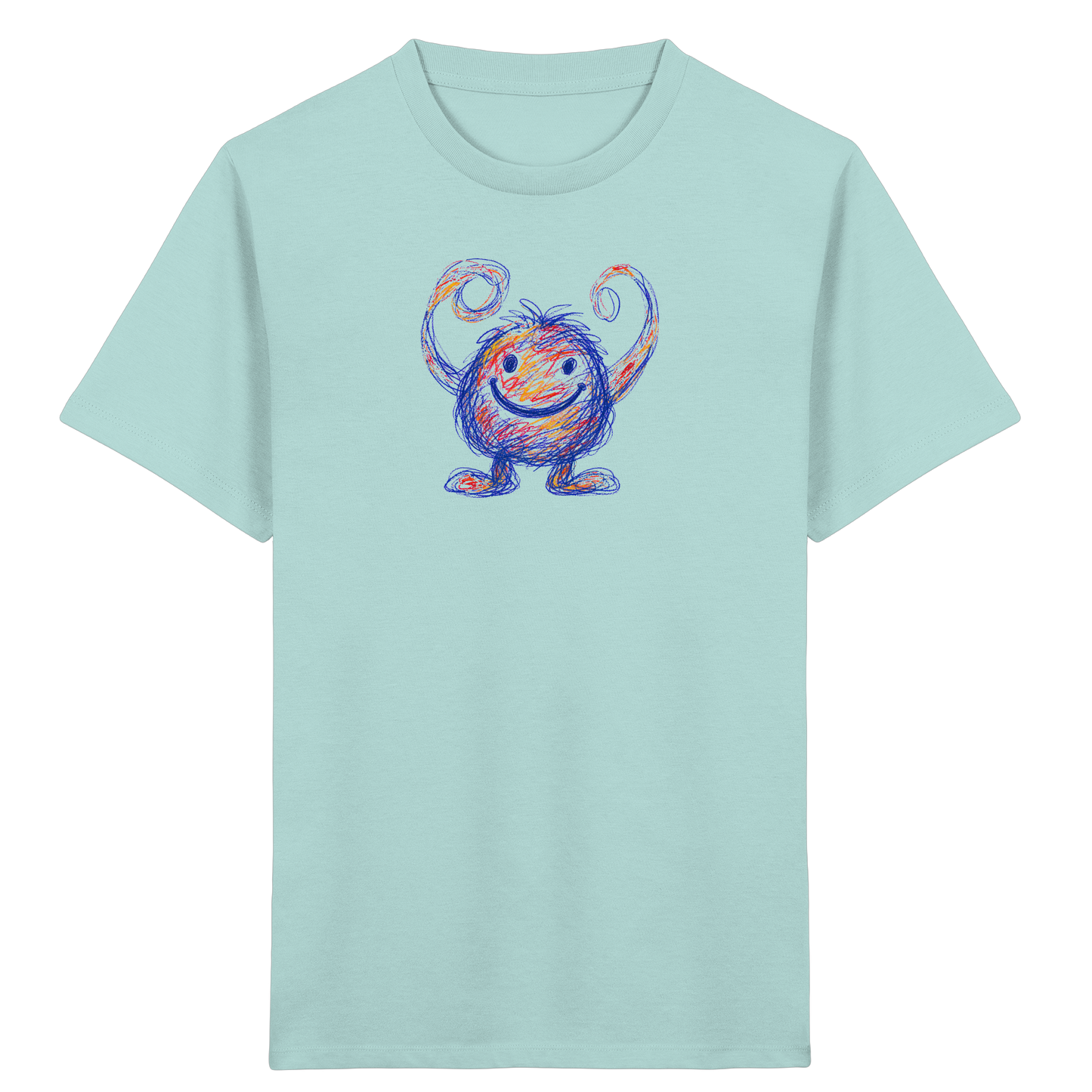 Nudelarme Kritzelmonster Shirt - Kinder Bio T-Shirt