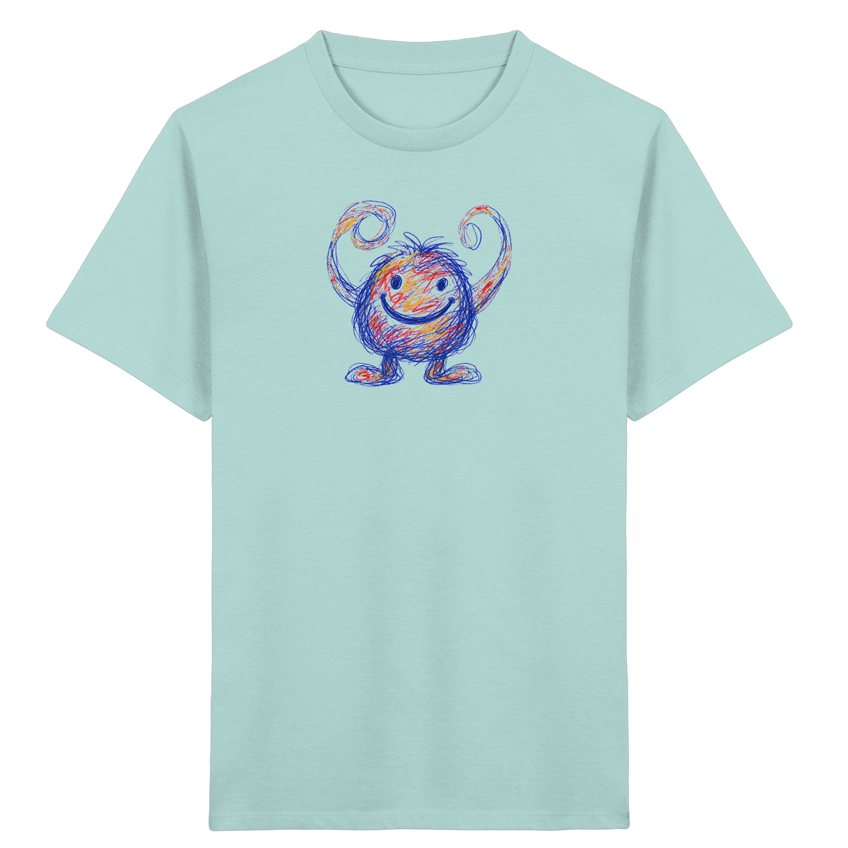 Nudelarme Kritzelmonster Shirt - Kinder Bio T-Shirt