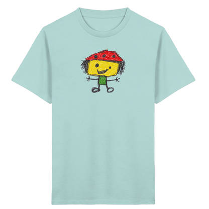 Kritzelkopf mit Tupfenhut - Kinder Bio T-Shirt
