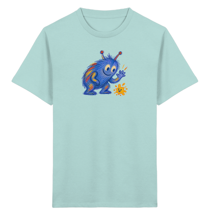 Klecksfreund Monster Kinder T-Shirt - Kinder Bio T-Shirt