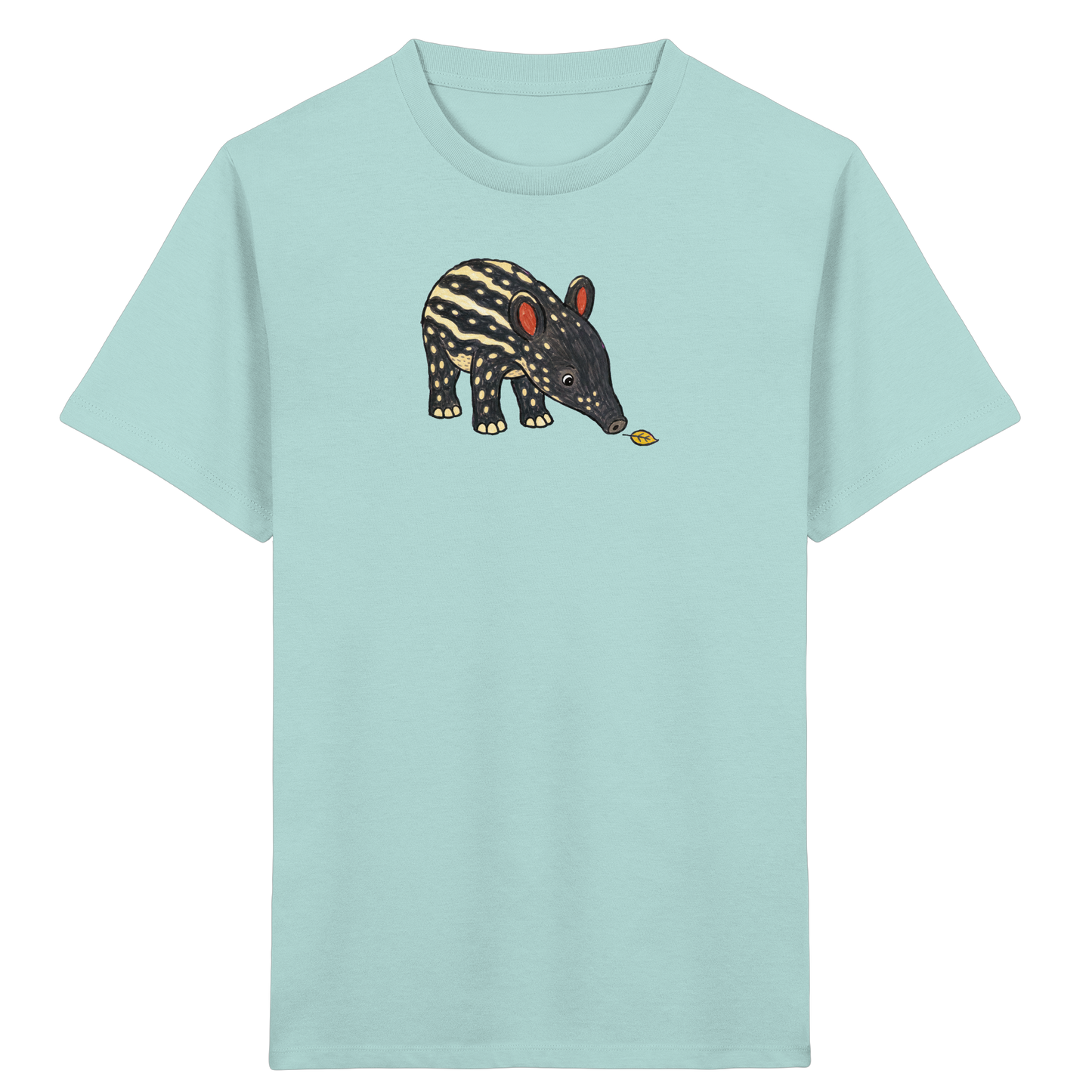 Niedliches Tapir T-Shirt fuer Kinder - Kinder Bio T-Shirt