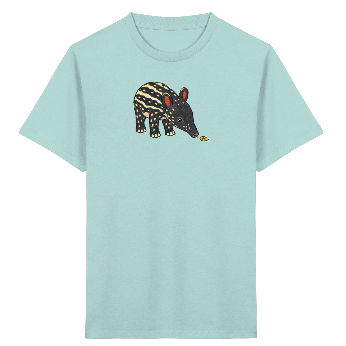 Niedliches Tapir T-Shirt fuer Kinder - Kinder Bio T-Shirt